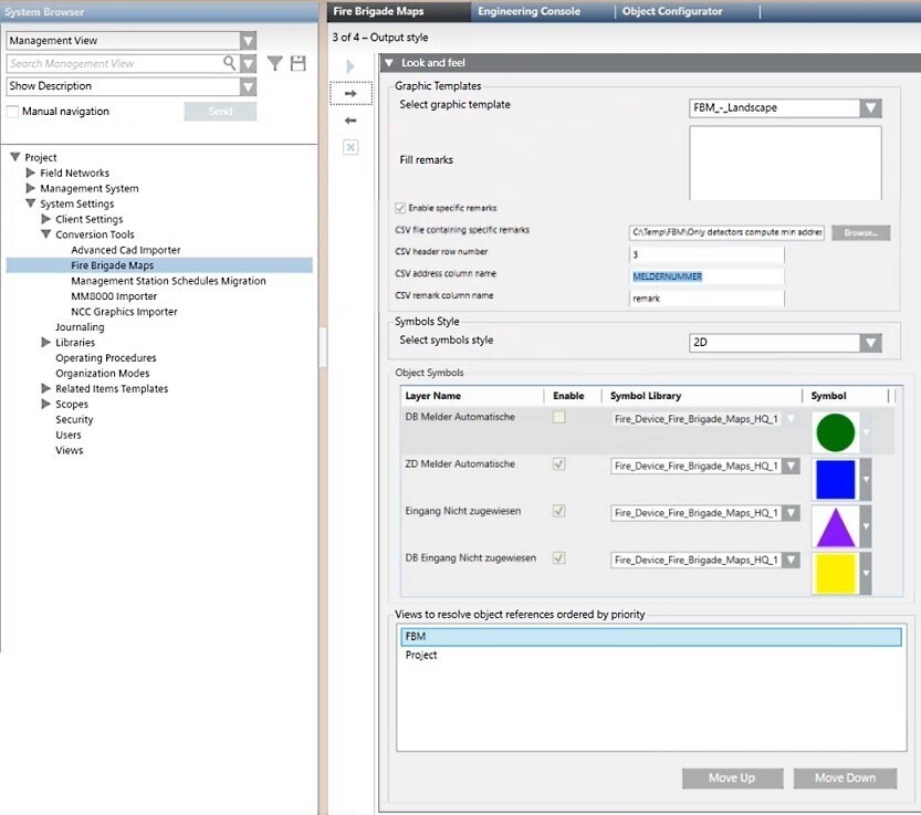 Page 3: Select the graphic template and other settings